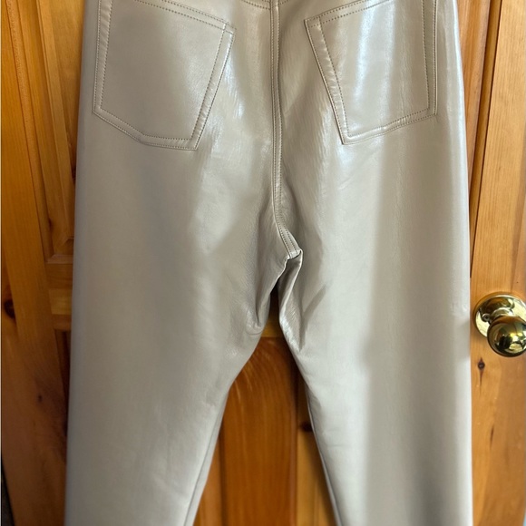 Melina aritzia faux leather  pants - Picture 6 of 7